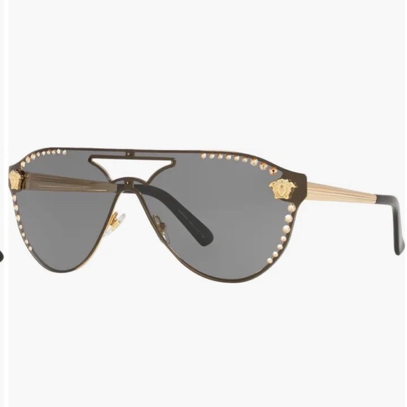 Versace 42mm Shield Sunglasses main image 9